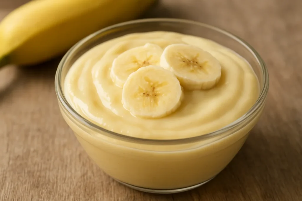 crème dessert banane au thermomix