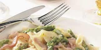 farfalles asperges et jambon au cookeo