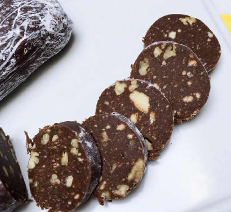 salami chocolat au thermomix