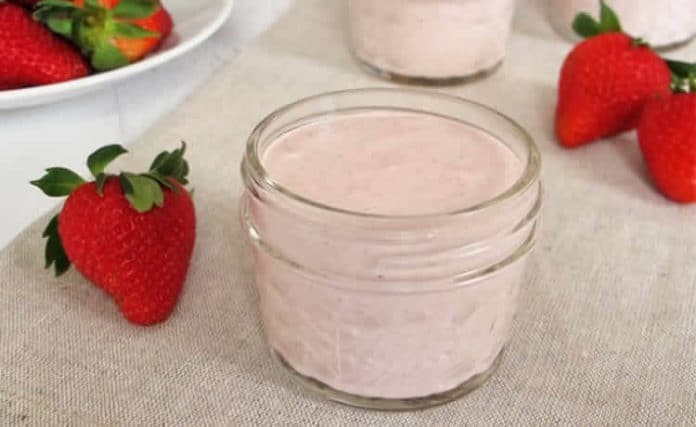 yaourt fraise varoma au thermomix