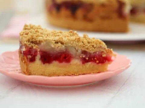 Cake pomme et framboises au thermomix