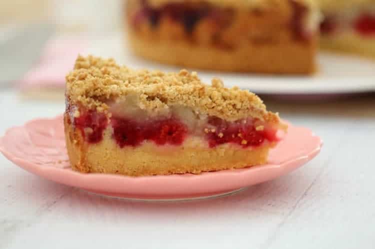 Cake pomme et framboises au thermomix