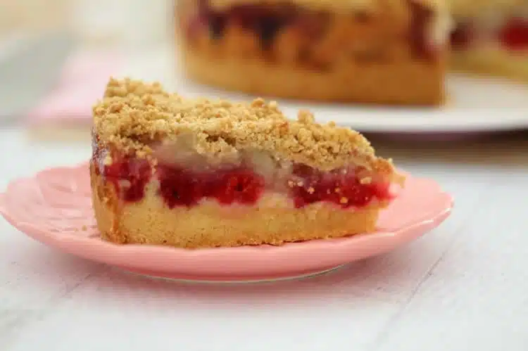 Cake pomme et framboises au thermomix