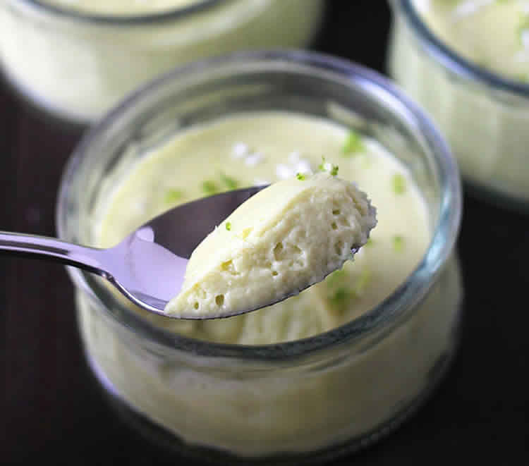Crème légère au citron vert