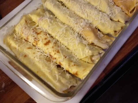 Crêpes à la béchamel et jambon au thermomix