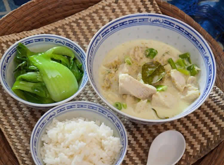 Filet de poisson au lait de coco au cookeo