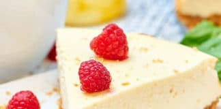 Gâteau au fromage à la crème et yaourt