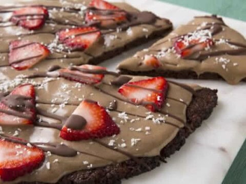 Pizza au chocolat au thermomix