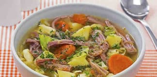 Recette boeuf aux légumes ww