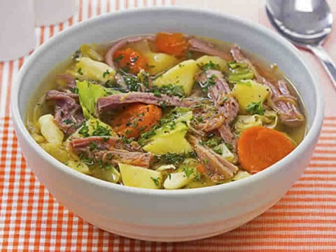 Recette boeuf aux légumes ww