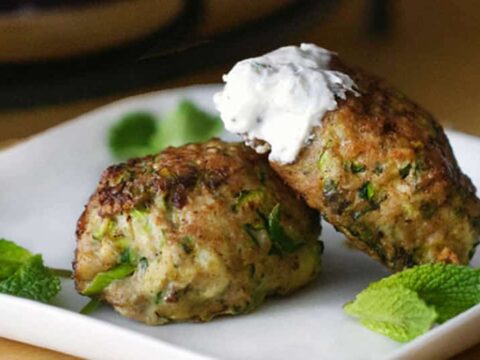 Recette boulettes de poulet à la courgette ww