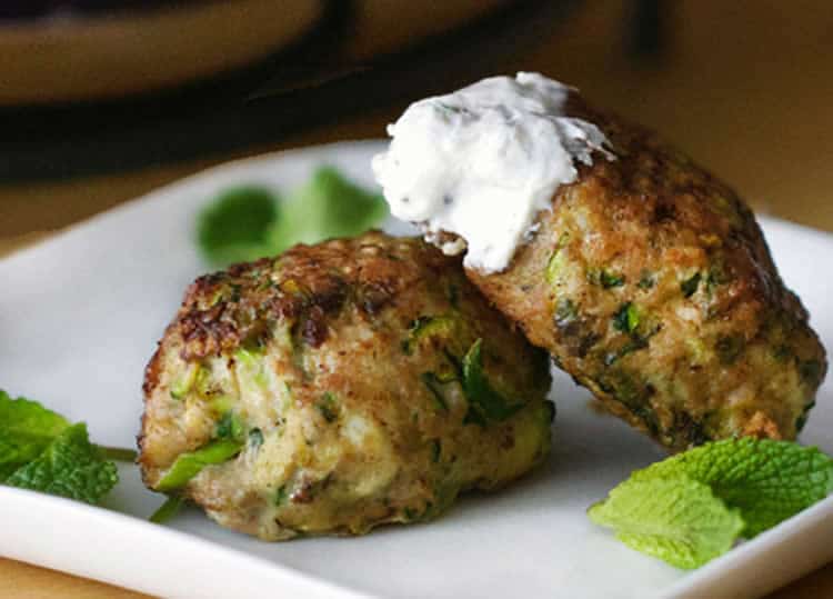 Recette boulettes de poulet à la courgette ww