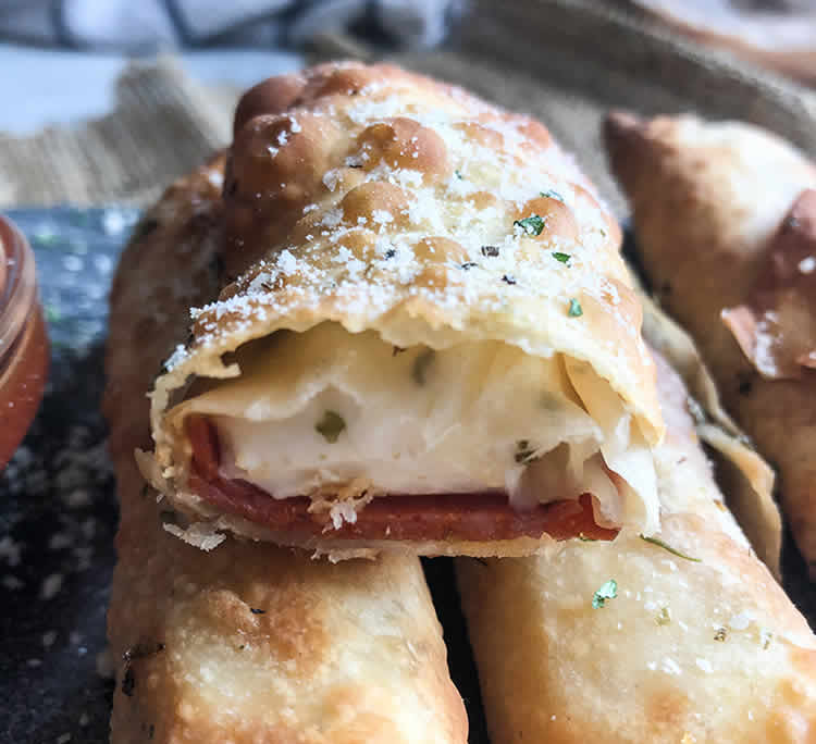 Recette bricks au fromage ww