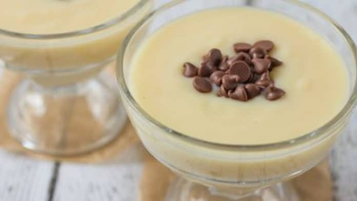 Recette crème à la vanille ww