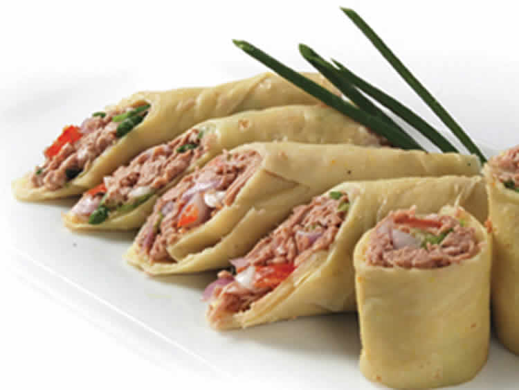 Recette crêpes au thon ww