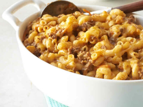 Recette du gratin des pâtes ww