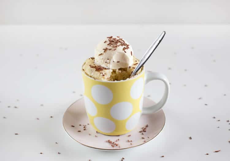 Recette mug cake ww