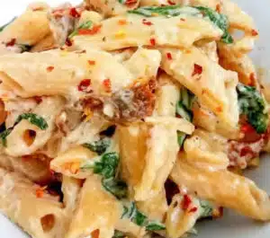 Recette pates au poulet toscane ww