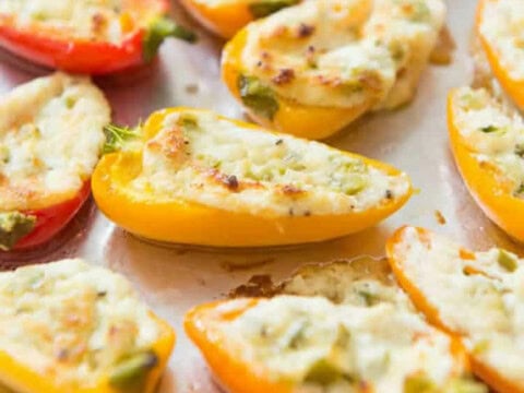 Recette poivrons farcis ww