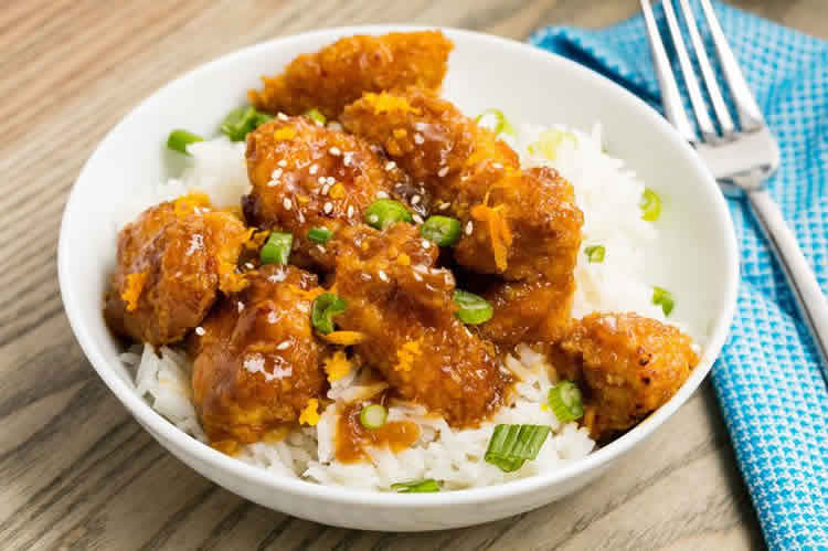 Recette poulet à l'orange ww
