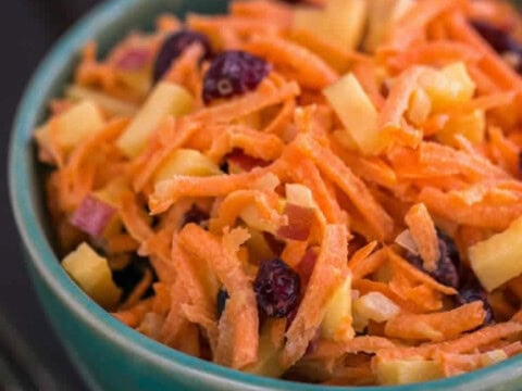 Recette salade carottes et pommes ww