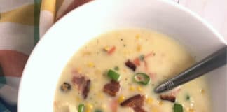 Recette soupe poulet et maïs ww