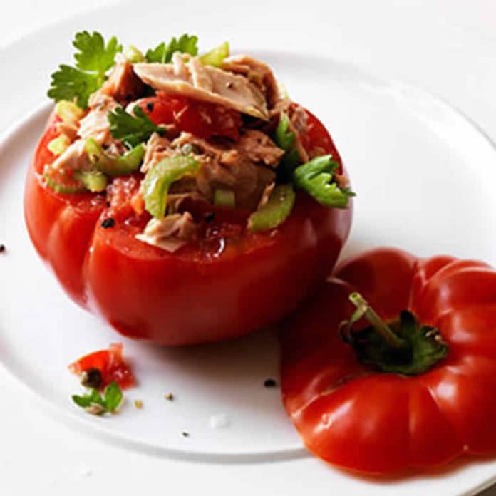 Recette tomates farcies poisson ww