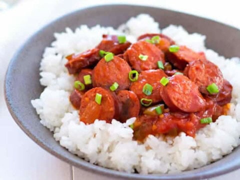 Saucisses à la sauce tomate au thermomix