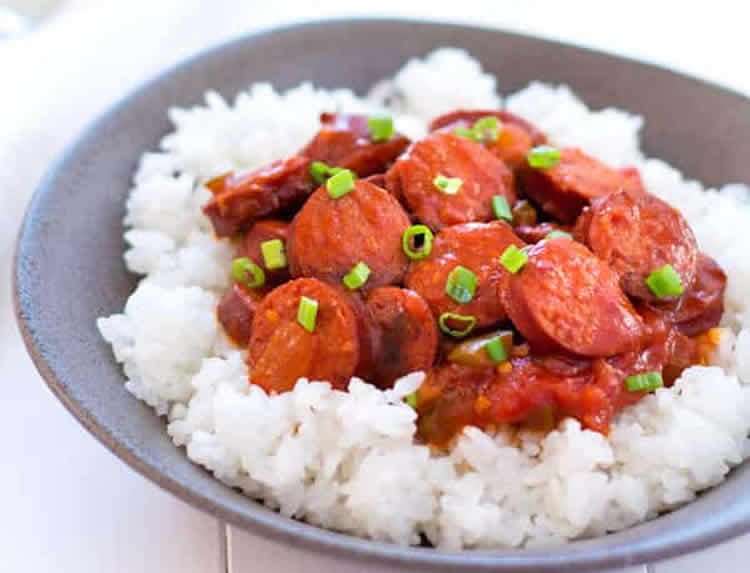 Saucisses à la sauce tomate au thermomix