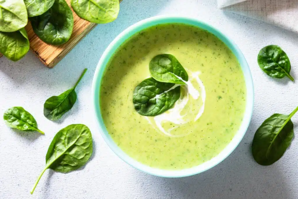 Soupe de haricots verts et pommes de terre au thermomix