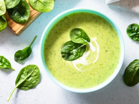 Soupe de haricots verts et pommes de terre au thermomix