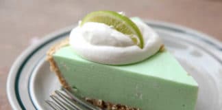 Tarte glacée au citron