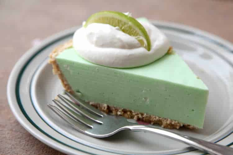 Tarte glacée au citron