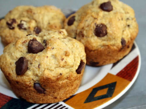 muffins banane et chocolat au thermomix