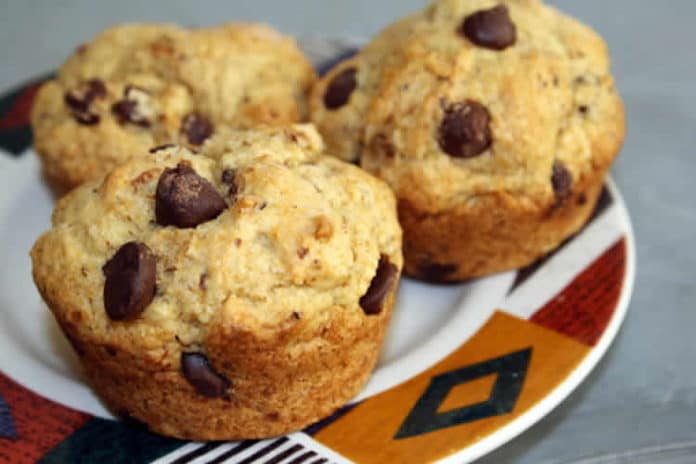 muffins banane et chocolat au thermomix