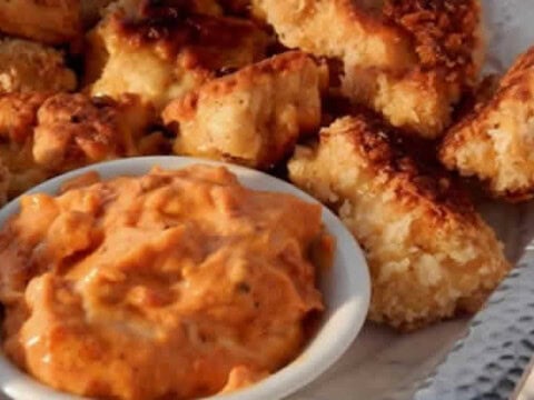nuggets de dinde au fromage au thermomix
