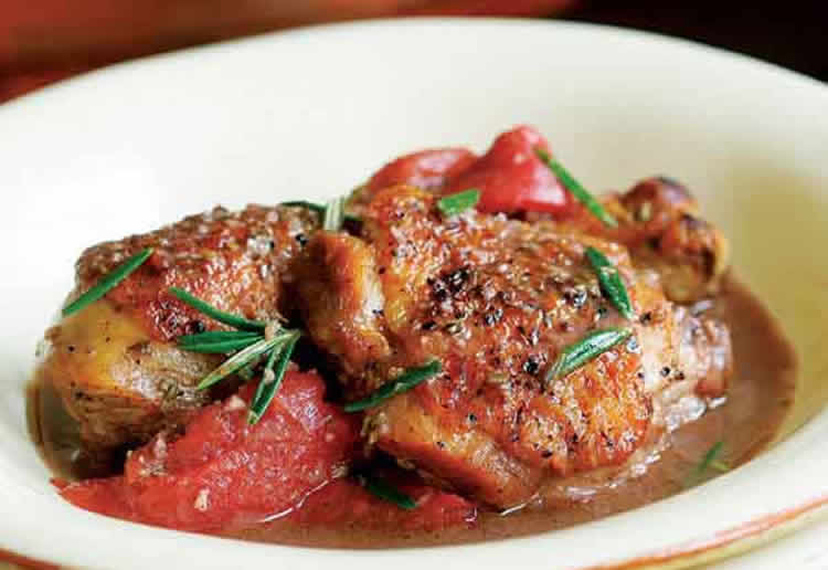 poulet au vin au cookeo