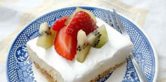 pudding glacé aux fruits