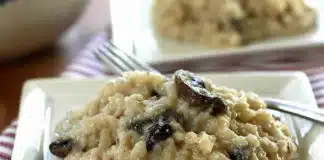 risotto champignons et fromage au thermomix