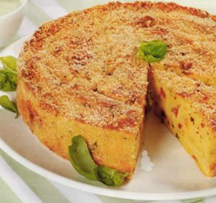 Cake mozzarella et pommes de terre au thermomix