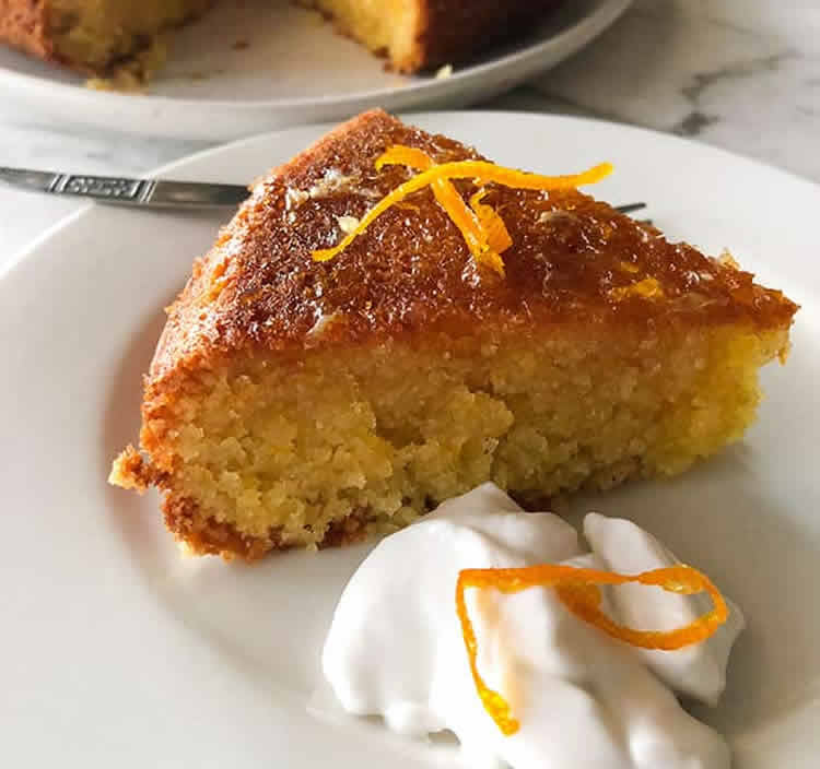 Cake à l'orange et aux amandes au thermomix