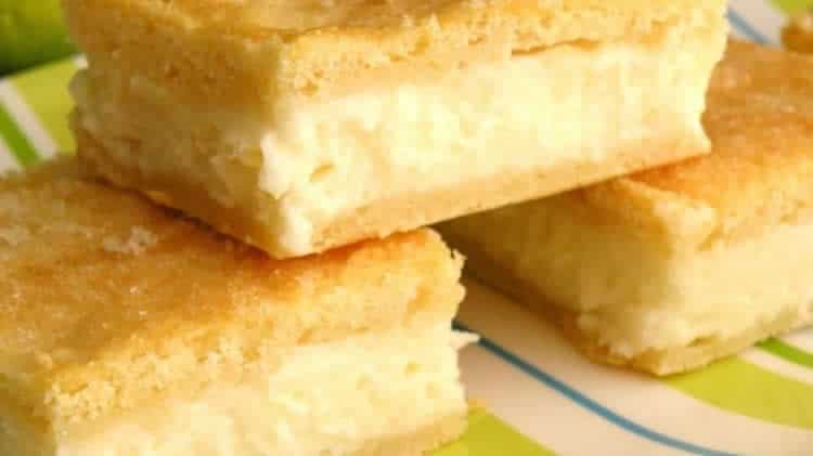 Carrés au fromage à la crème