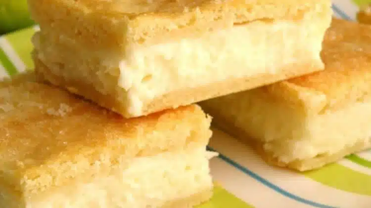 Carrés au fromage à la crème