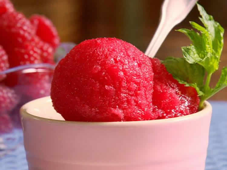Comment faire le sorbet de framboise