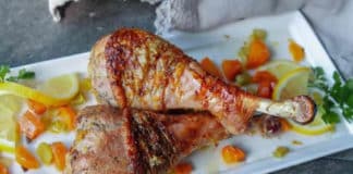 Cuisse de dinde aux légumes au thermomix