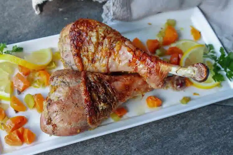 Cuisse de dinde aux légumes au thermomix
