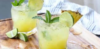 Mojito ananas pour enfants au thermomix