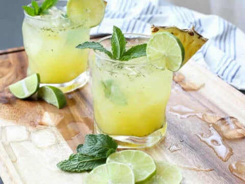 Mojito ananas pour enfants au thermomix