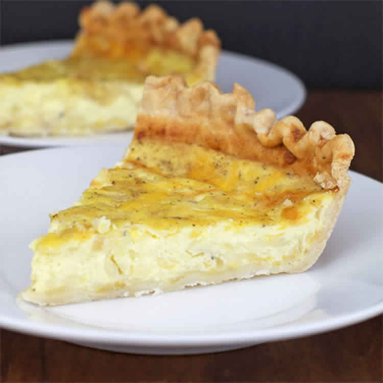 Quiche 3 fromages et oignon au thermomix