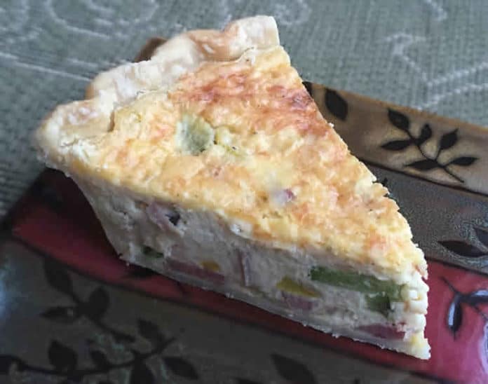 Quiche courgettes et jambon au thermomix